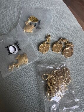 Disney cruise ship (Destiny Cruise Line )Gold-Tone Charm Braclet